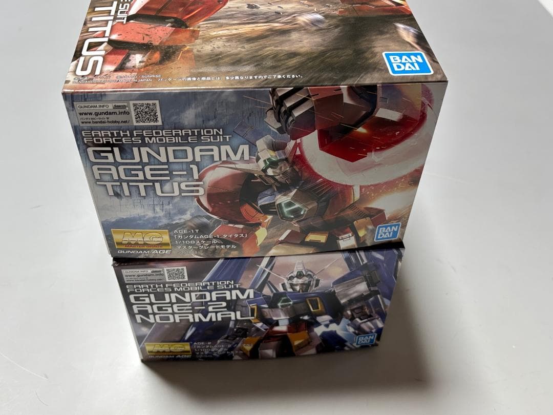 【MG2点セット】AGE-2 NORMAL AGE-1 TITUS