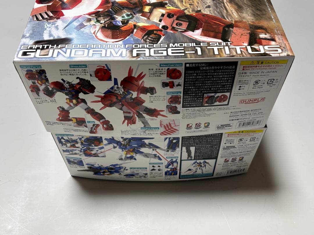 【MG2点セット】AGE-2 NORMAL AGE-1 TITUS