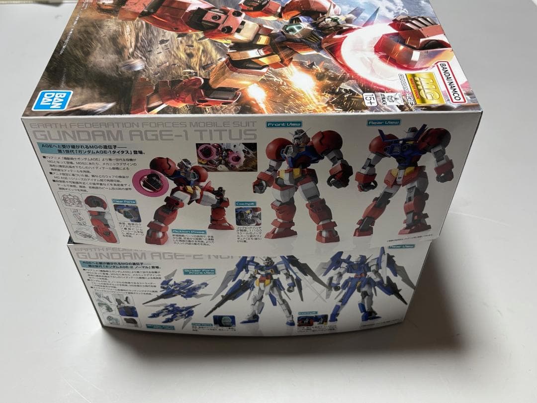 【MG2点セット】AGE-2 NORMAL AGE-1 TITUS