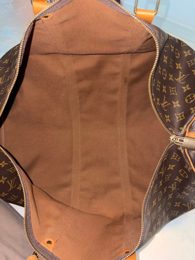 LOUIS VUITTON ボストンバッグ モノグラム キーポル60 ブラウン