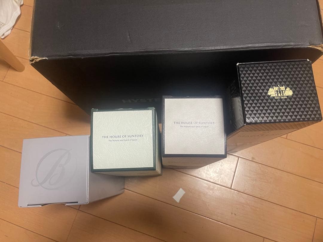 ウイスキー4本セット バランタイン 白州 山崎 マッカラン12年