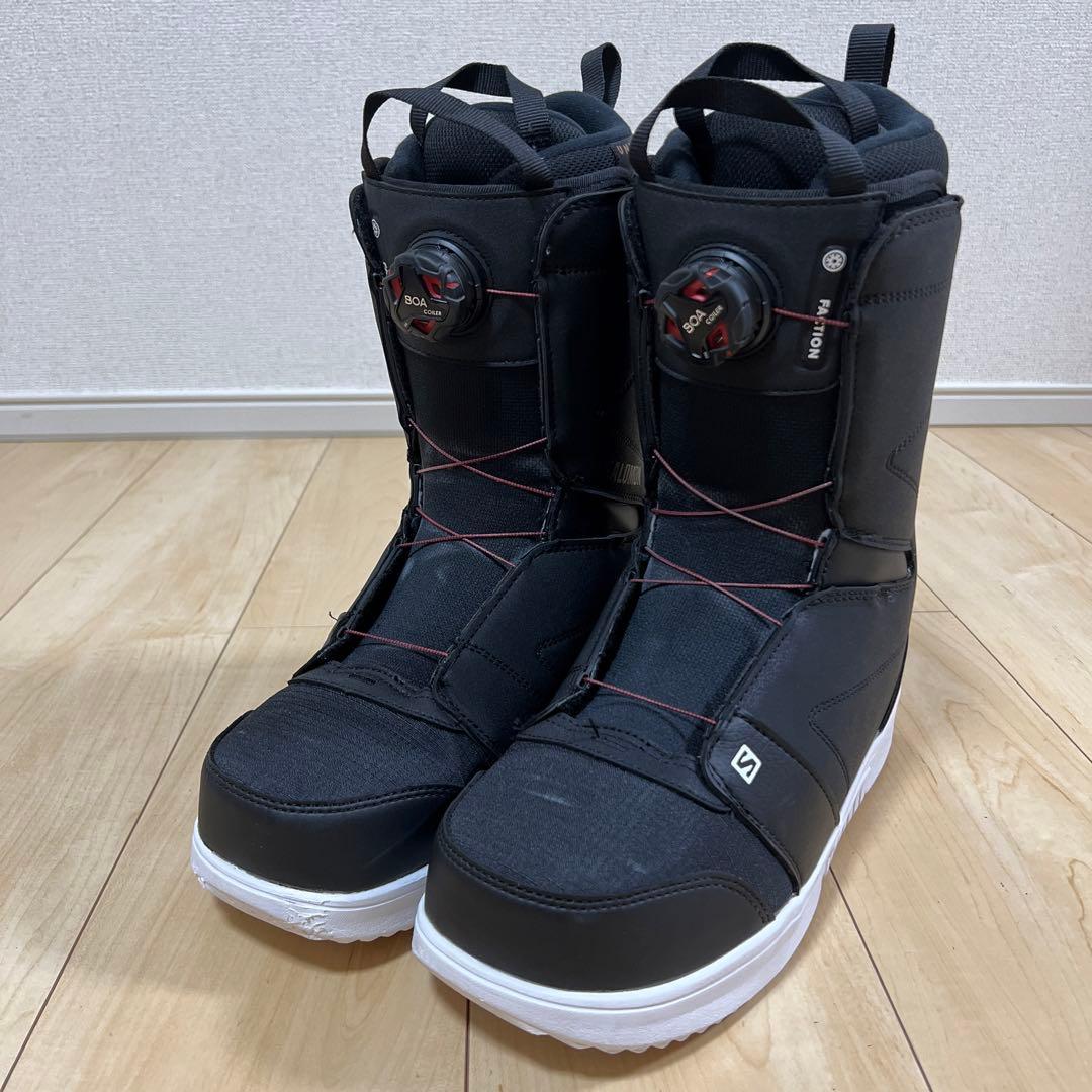 【美品】SALOMON FACTION BOA 27.5cm 22-23モデル