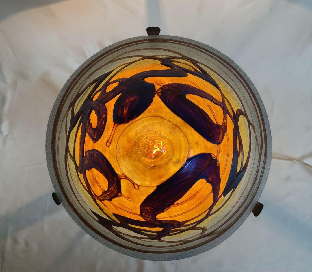 「ミシェル ルゾロ(1949~仏)」1990年作「テーブルランプ」