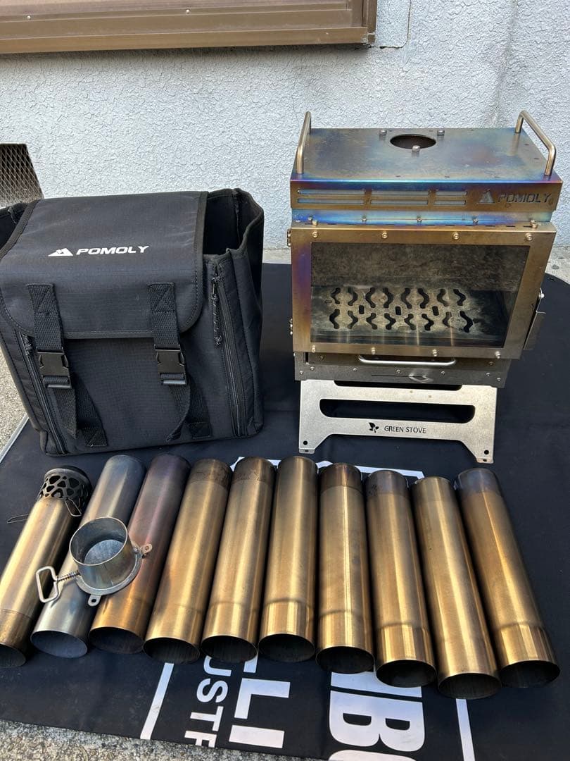 POMOLY 薪ストーブ 収納バッグ付き