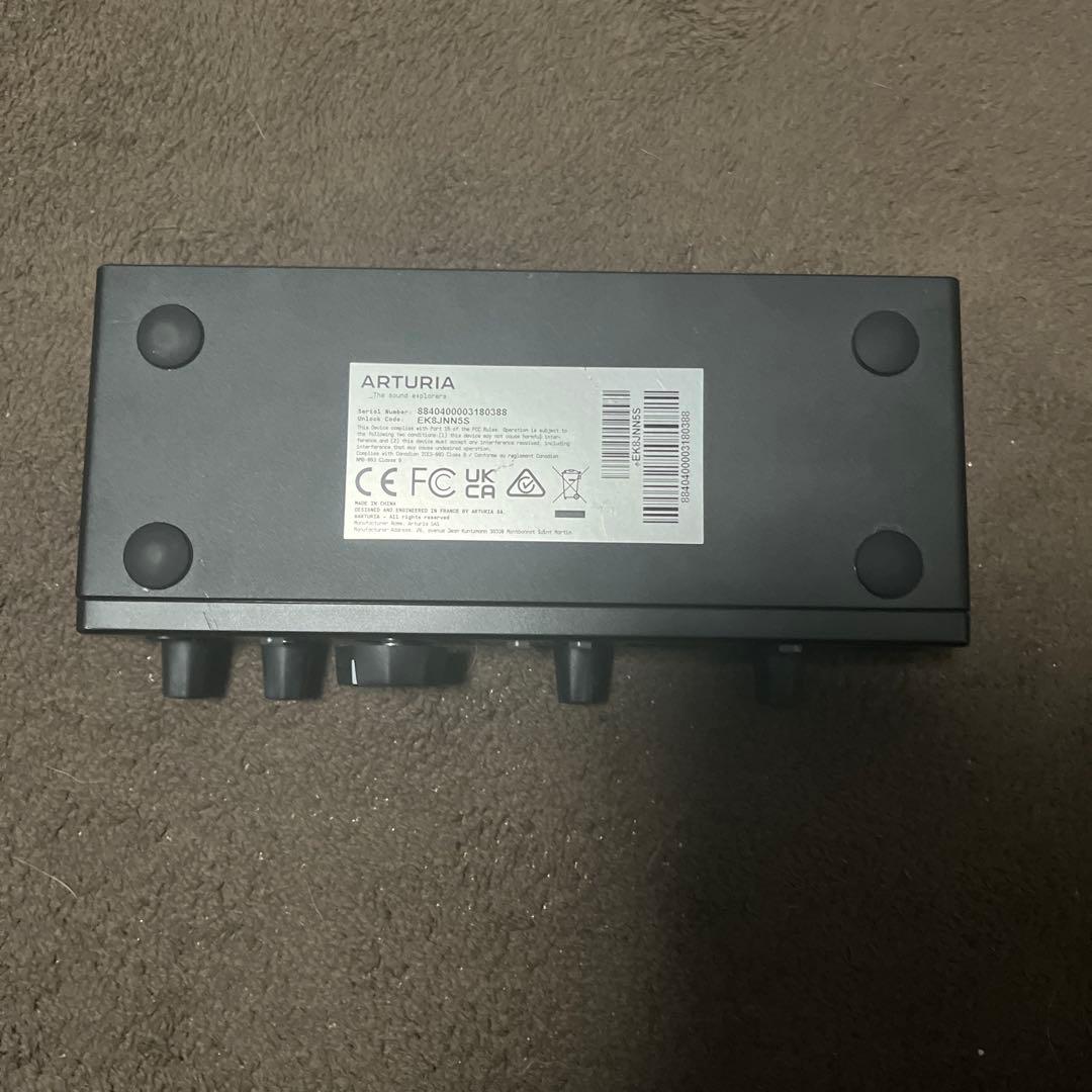 ARTURIA MINIFUSE 2 オーディオインターフェイス