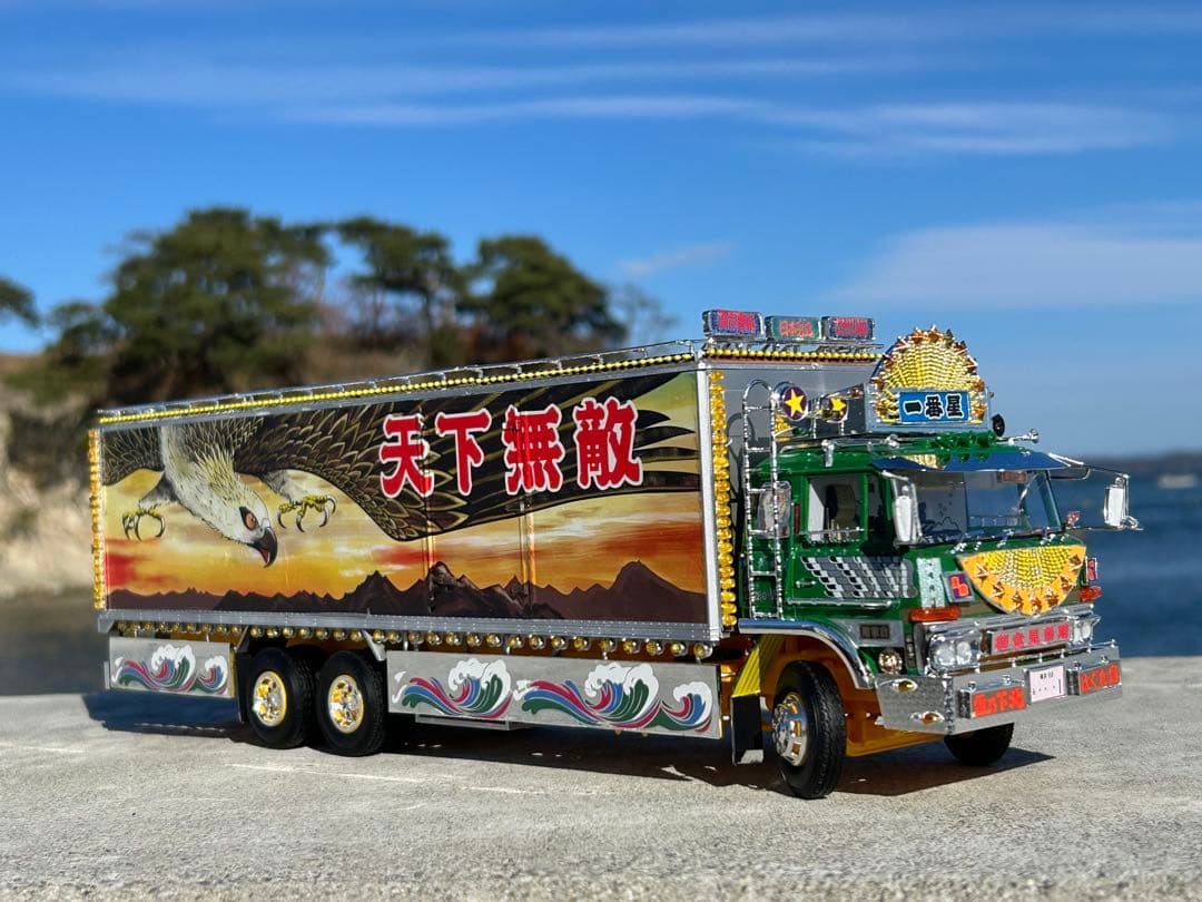 トラック野郎一番星度胸一番星デコトラプラモデルバリューデコトラ