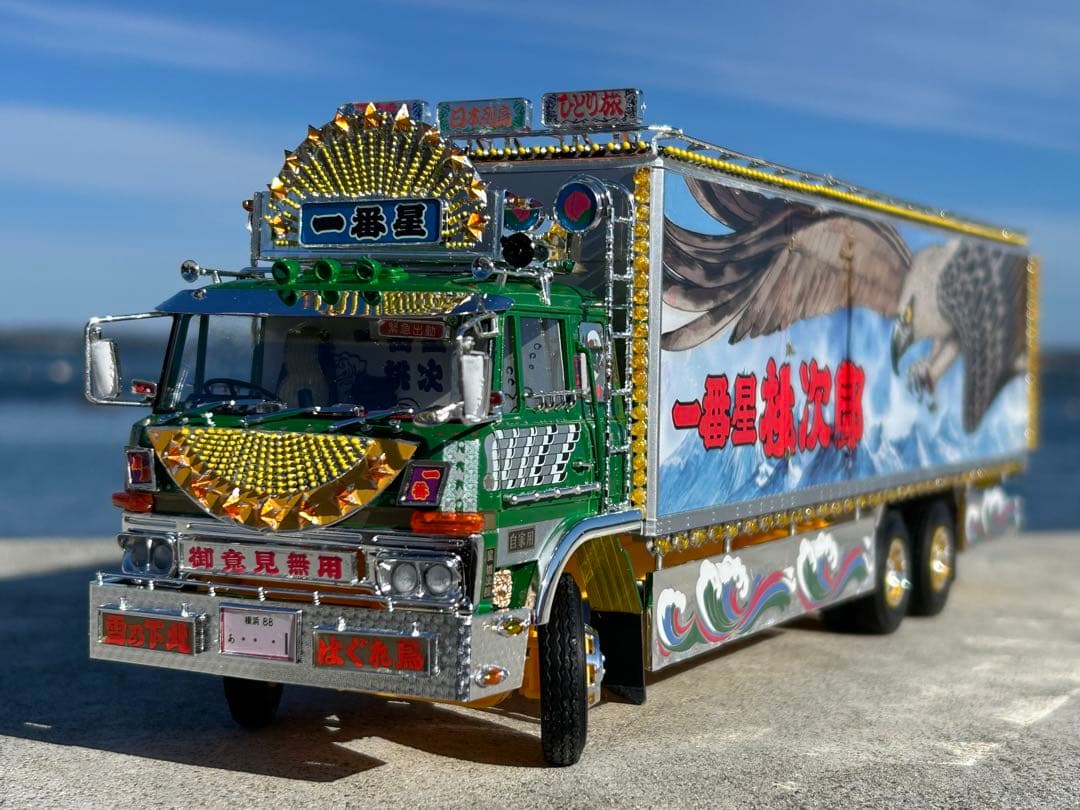 トラック野郎一番星度胸一番星デコトラプラモデルバリューデコトラ