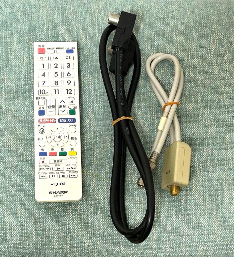 【SHARP 】LC-24K30 24型液晶テレビ　2016年製