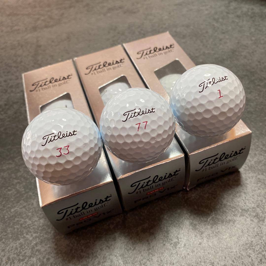 【新品】タイトリストv1x エンハンスド アライメント他 6スリーブ まとめ売り