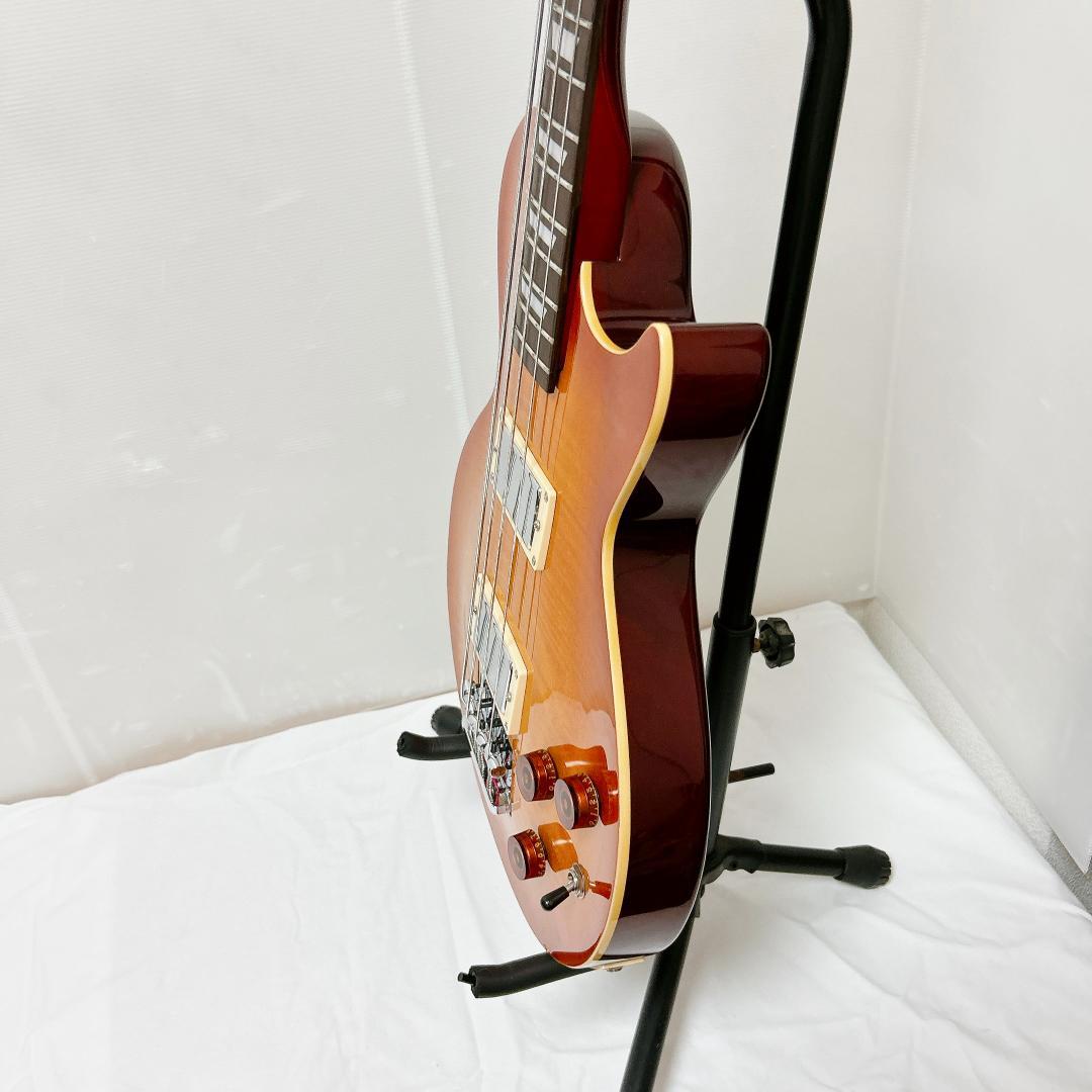 美品 GrassRoots グラスルーツ レスポールベース サンバースト