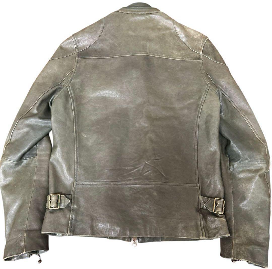 johnbull⭐︎M ジョンブル シングルライダース レザージャケット 羊革