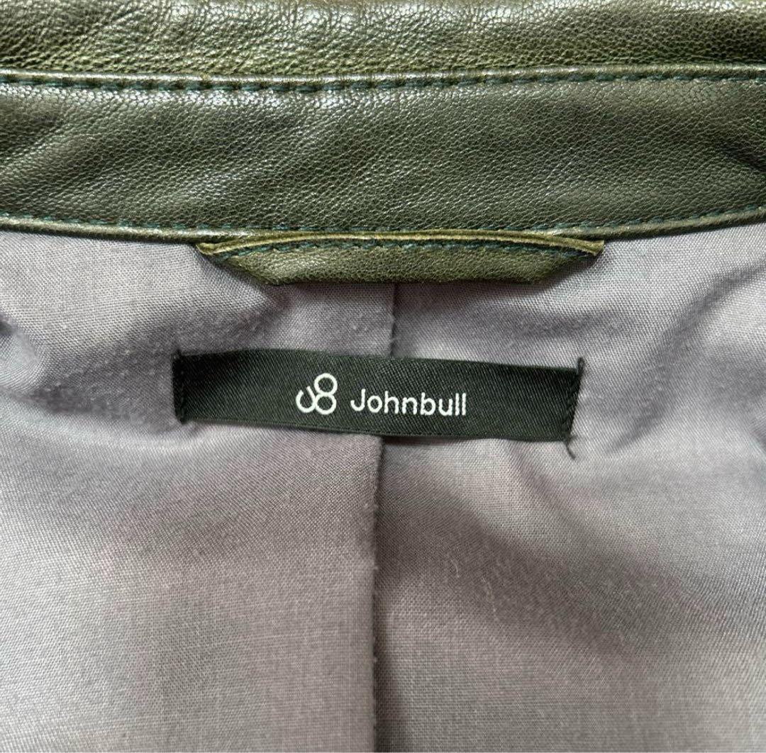 johnbull⭐︎M ジョンブル シングルライダース レザージャケット 羊革