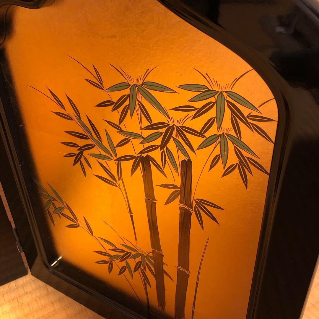 Luna専用屏風　松竹梅　伝統工芸品金沢金箔