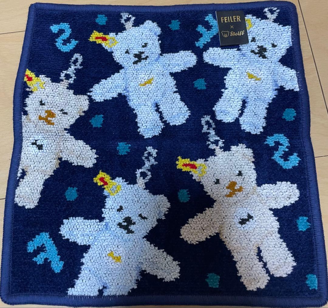 フェイラー シュタイフ テディベア ハンカチ キーホルダーセット