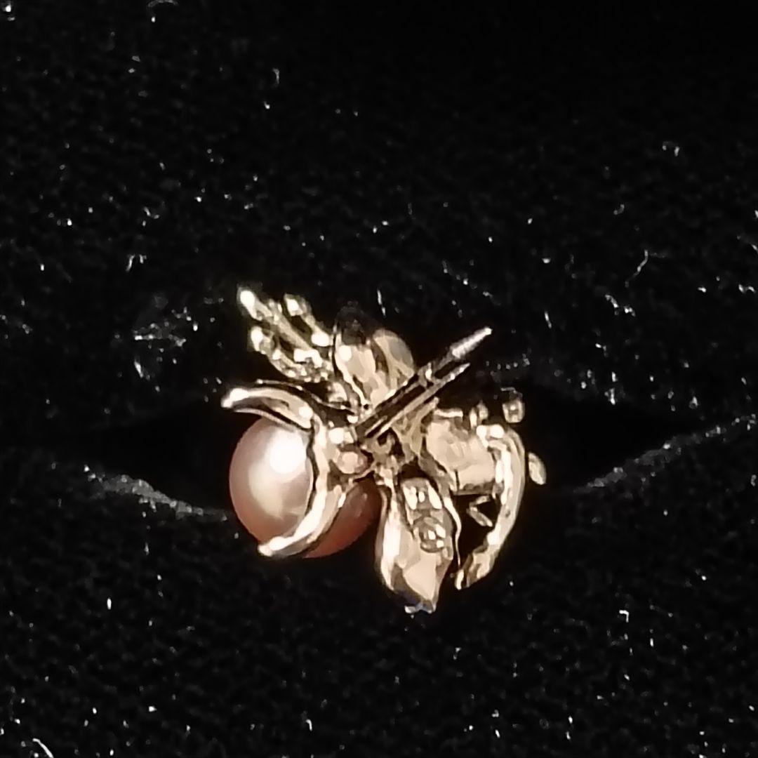 田崎真珠　ピンブローチ　天使　悪魔　綺麗な状態　付属品なし