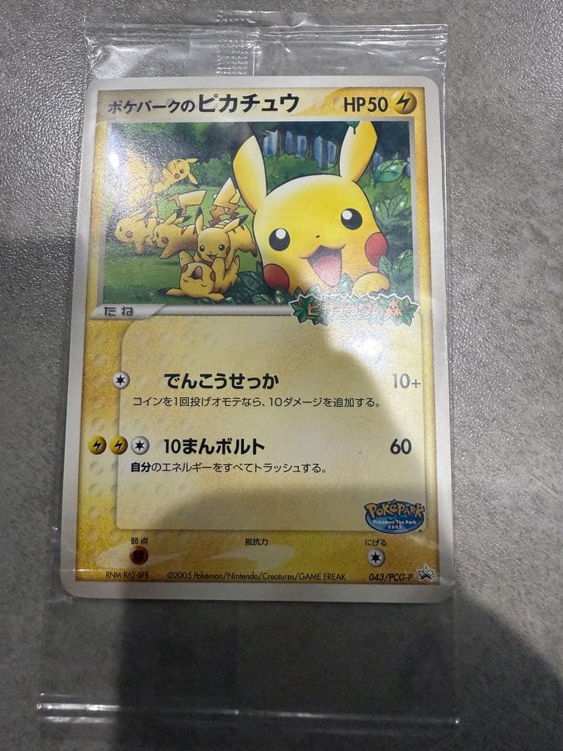 ポケパークのピカチュウ PROMO PCG-P043/PCG-P 未開封