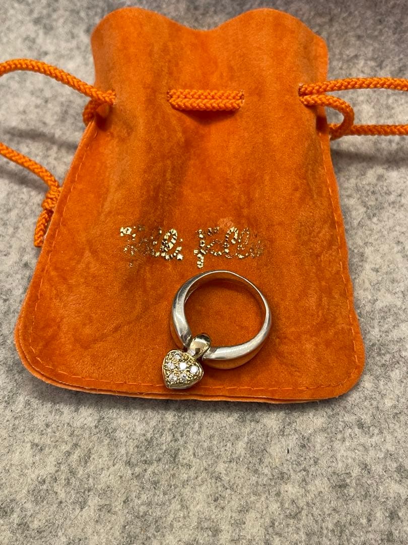 Folli Follieフォリフォリ　リング　リバーシブル　指輪　925/750