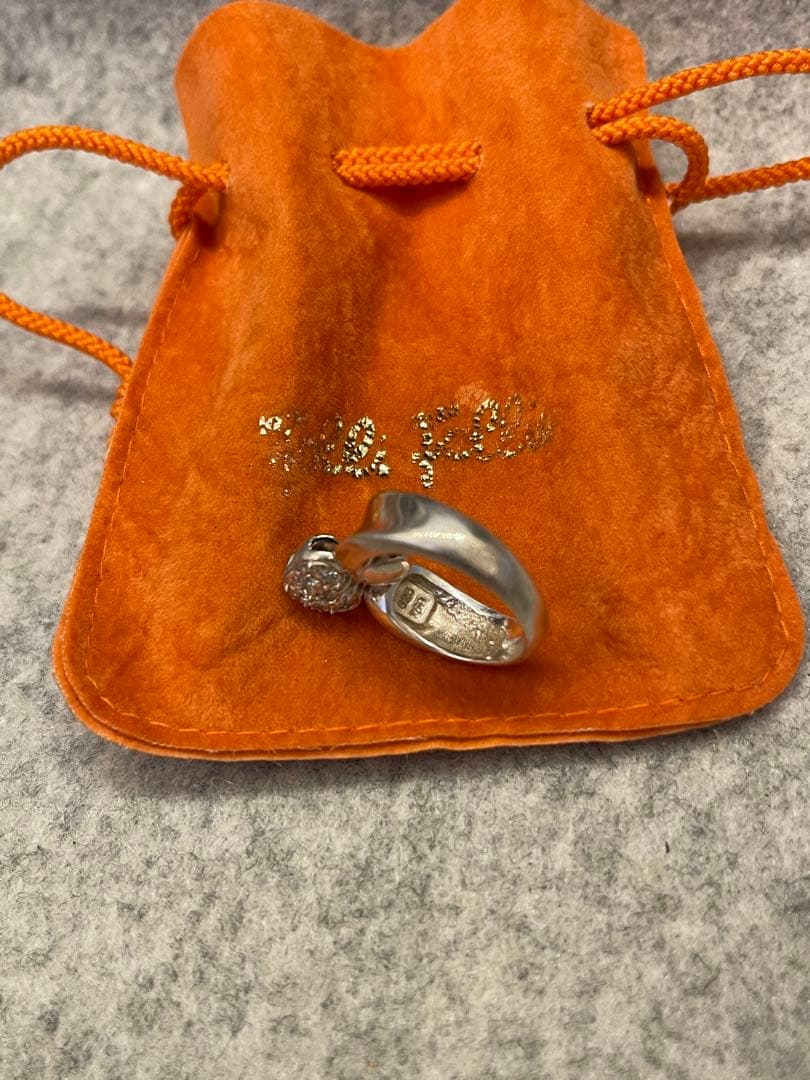 Folli Follieフォリフォリ　リング　リバーシブル　指輪　925/750