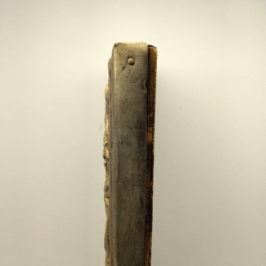 専用 M170-1 希少 アンティーク19世紀 金彩銅板枠 ロシア イコン　CC