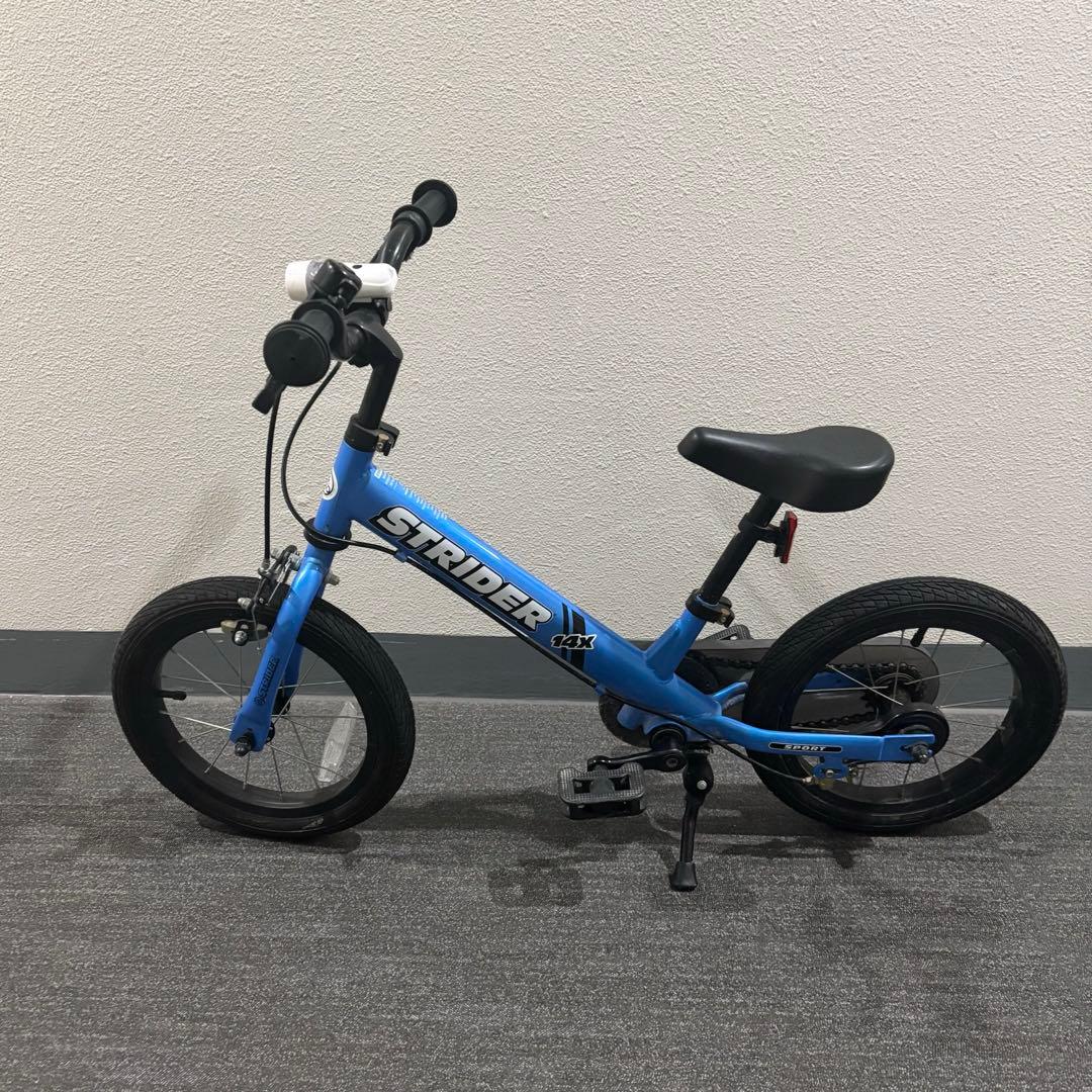 ストライダー STRIDER 14xスティールブルー 青 バランスバイク