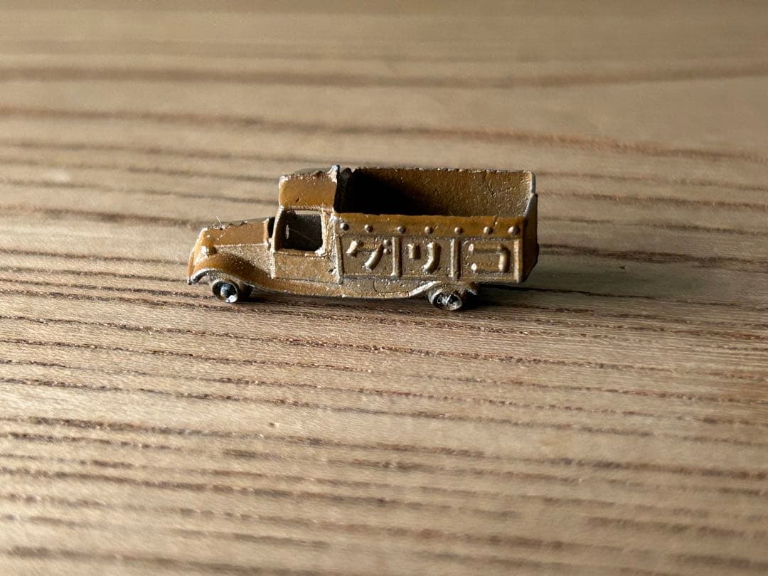 戦前 昭和 10年頃 グリコのおまけ アンチモニー ボンネットトラック ビスコ