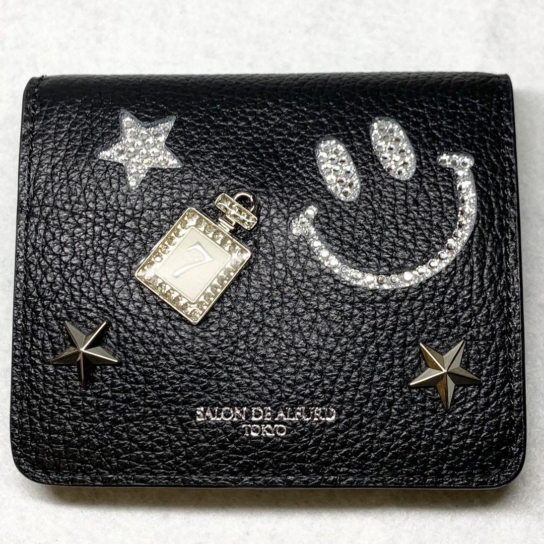 HIDEZO様 サロンドアルファード東京 清水幸子 コラボ 折り財布 レザー