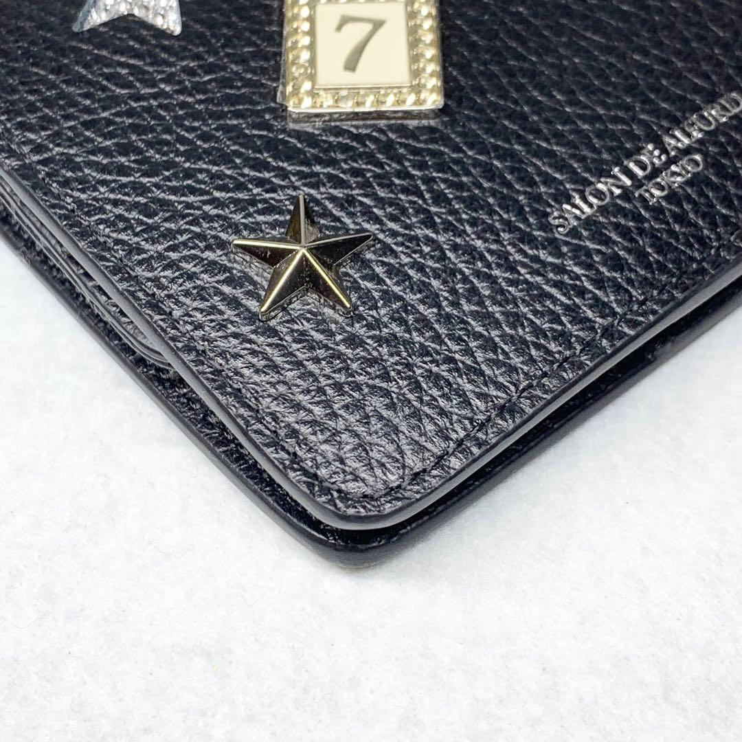 HIDEZO様 サロンドアルファード東京 清水幸子 コラボ 折り財布 レザー