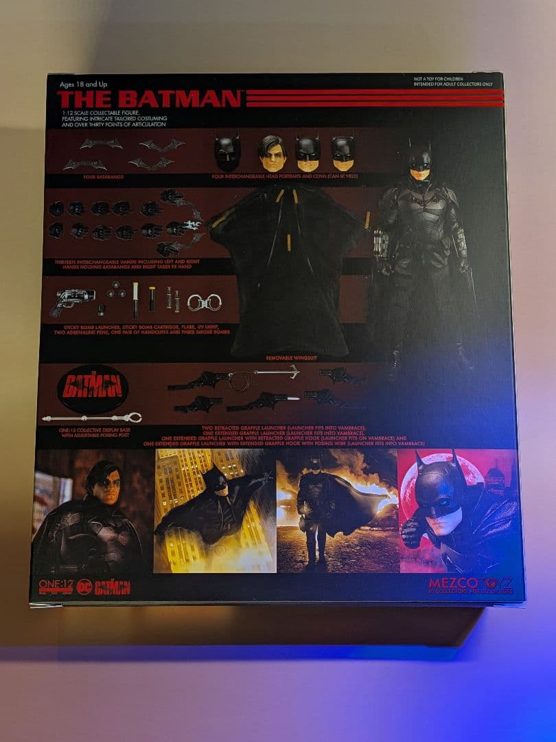 新品未開封Mezcoバットマン ワン：12 コレクティブ バットマン
