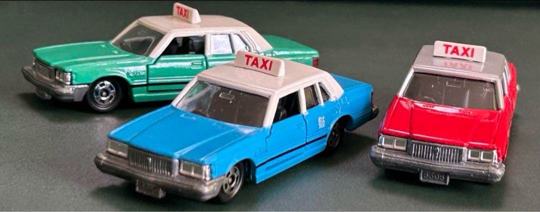 トミカ トヨタ クラウン 香港タクシー 的士 3台セット