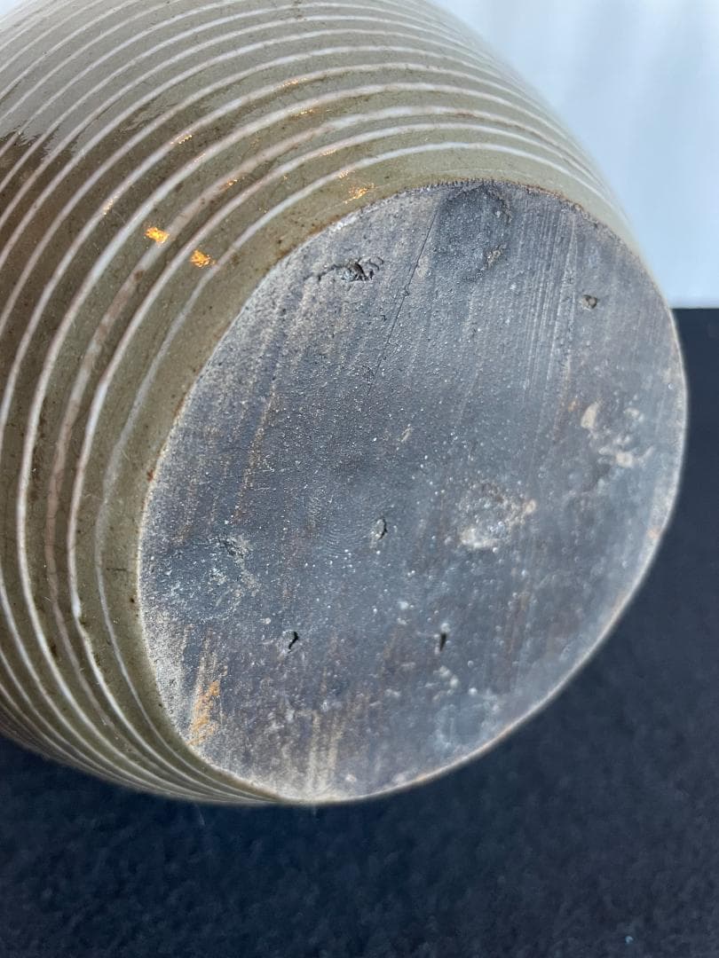 希少 古丹波焼 立杭焼 えへん徳利 酒器 イッチン 江戸期 飴釉 大型 花入