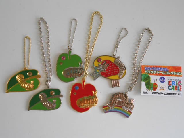 ♯Kvi21LTはらぺこあおむしバッグチャームコレクション全6種