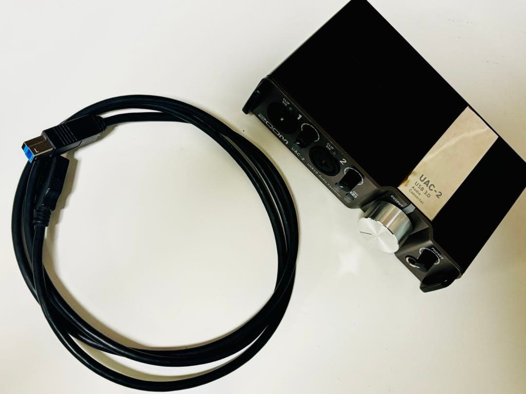 【オーディオインターフェイス】UAC-2【ZOOM】