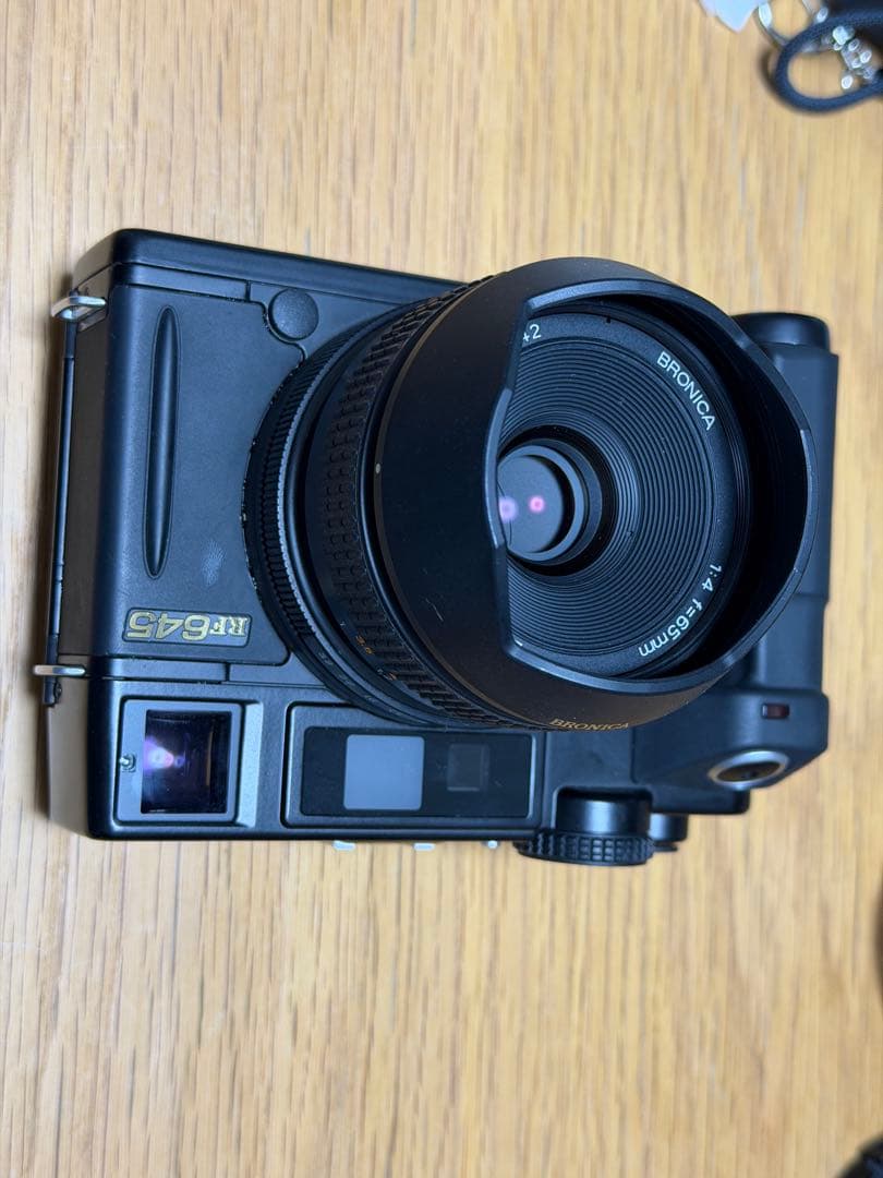 ブロニカRF645 65MMレンズセット　元箱付き