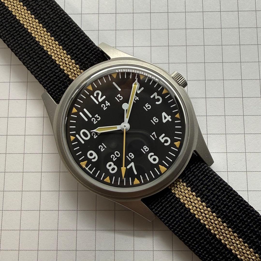 Militado ML07｜VH31スイープクォーツ搭載｜サファイアドーム風防