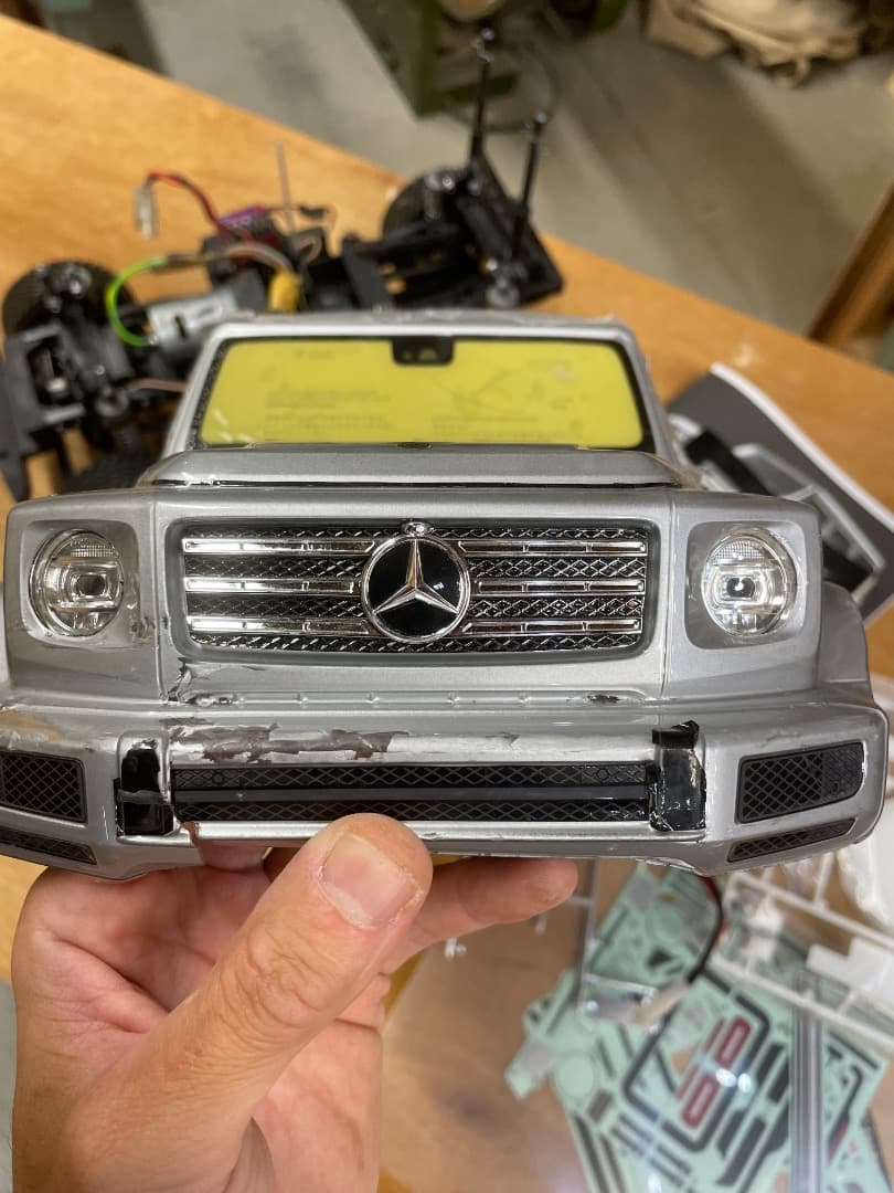 TAMIYA CC-02 シャーシ　フタバ　プロポ・バッテリー付き