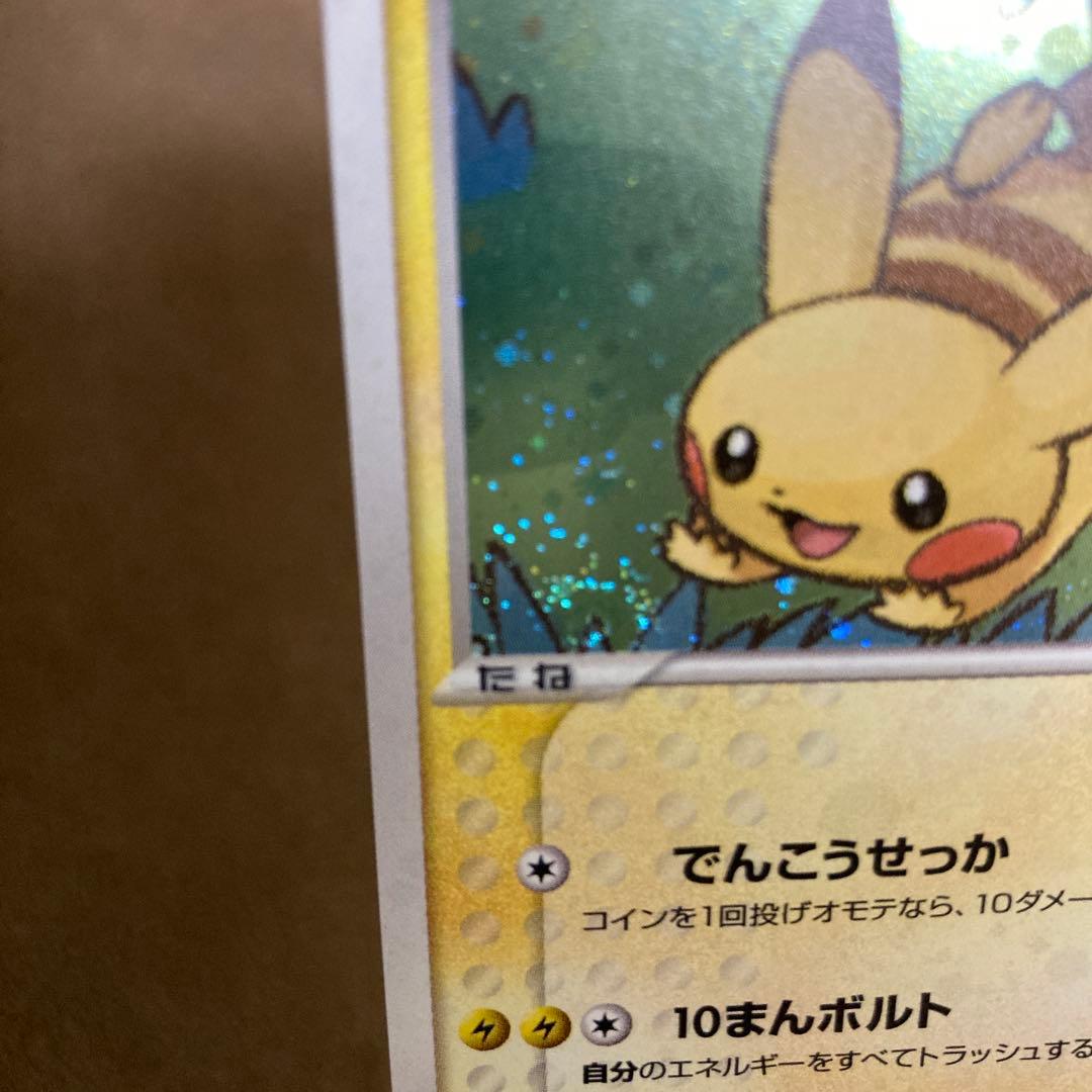 早い者勝ち!!!ポケモンカード ポケパークのピカチュウ 004/009