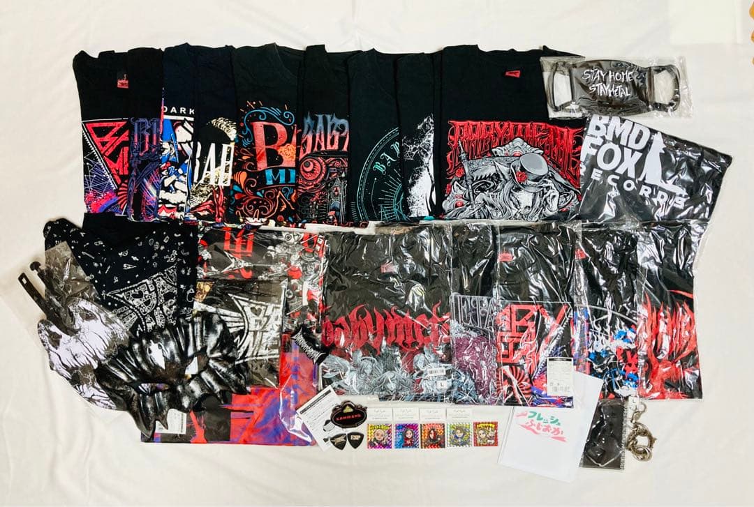 【まとめ売り】　BABYL ベビーメタル 神バンド　Tシャツ　グッズ