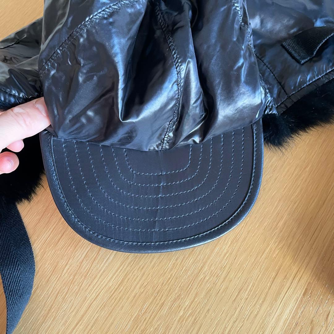 ソロイスト soloist ラビットファーフライトキャップ