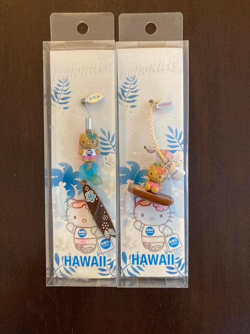 【ハワイ限定】ハローキティ ストラップ 2個セット