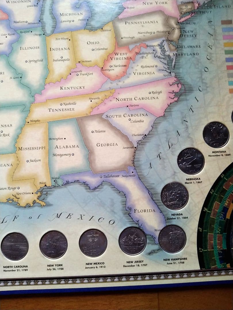 ミュージシャン US 50 STATE 25cent COLLECTION