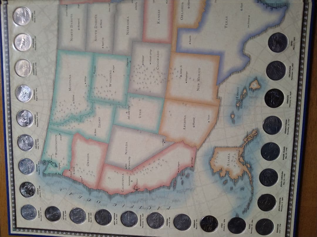 ミュージシャン US 50 STATE 25cent COLLECTION