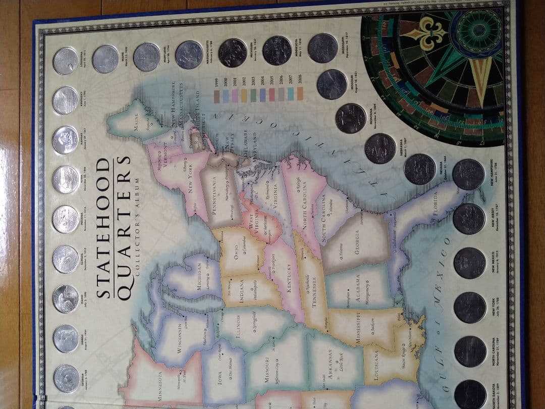 ミュージシャン US 50 STATE 25cent COLLECTION