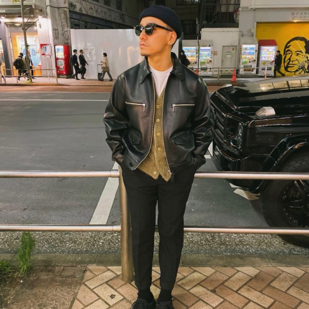 time is on タイムイズオン LEATHER レザー ジャケット