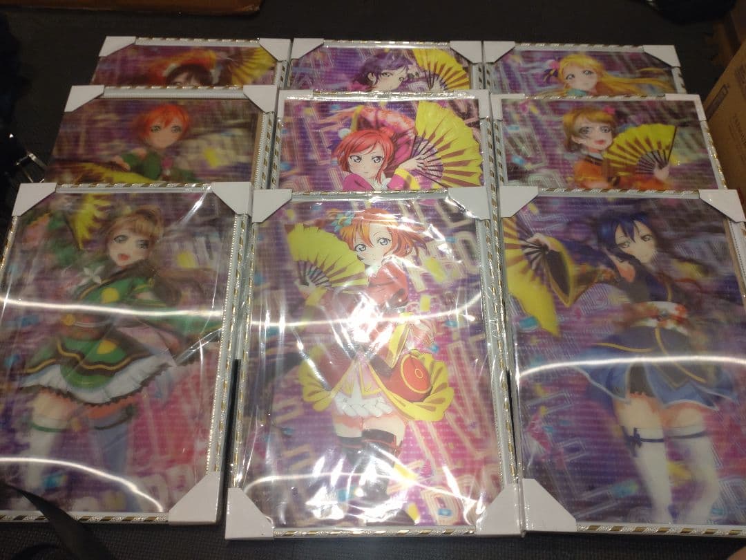 ラブライブ!3Dポスター（額縁付）