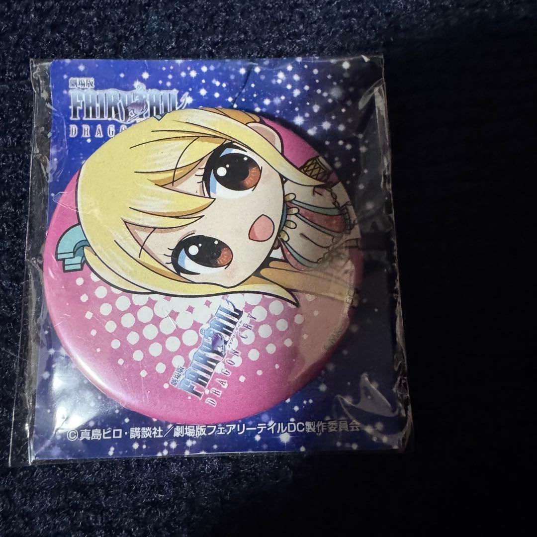フェアリーテイル 劇場版 缶バッジ ルーシィ
