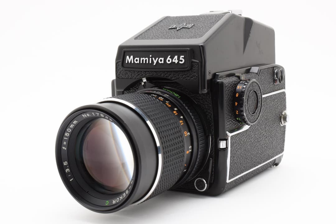 美品 MAMIYA M645 1000S + 150mm F3.5 Lens