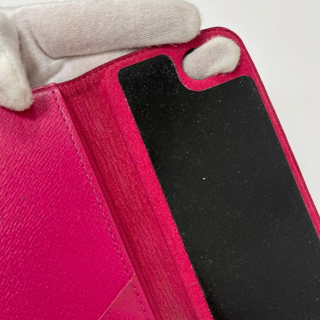 【正規品】ルイヴィトン　モノグラム　フォリオ　iPhone8 手帳型カバー