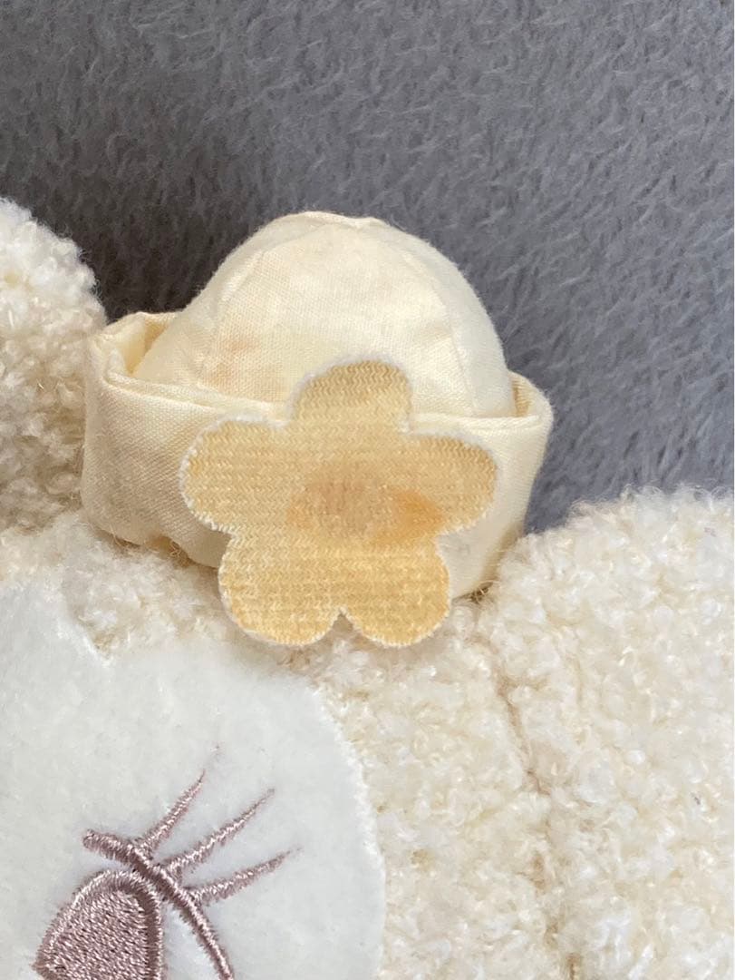 ディズニー　ホワイト　1999年　レトロ　ぬいぐるみ