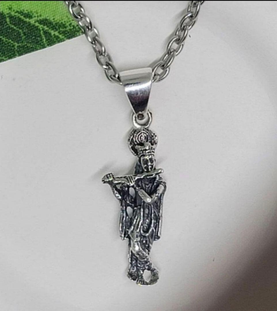 藤井風さん着用 SV925 クリシュナ神ペンダント