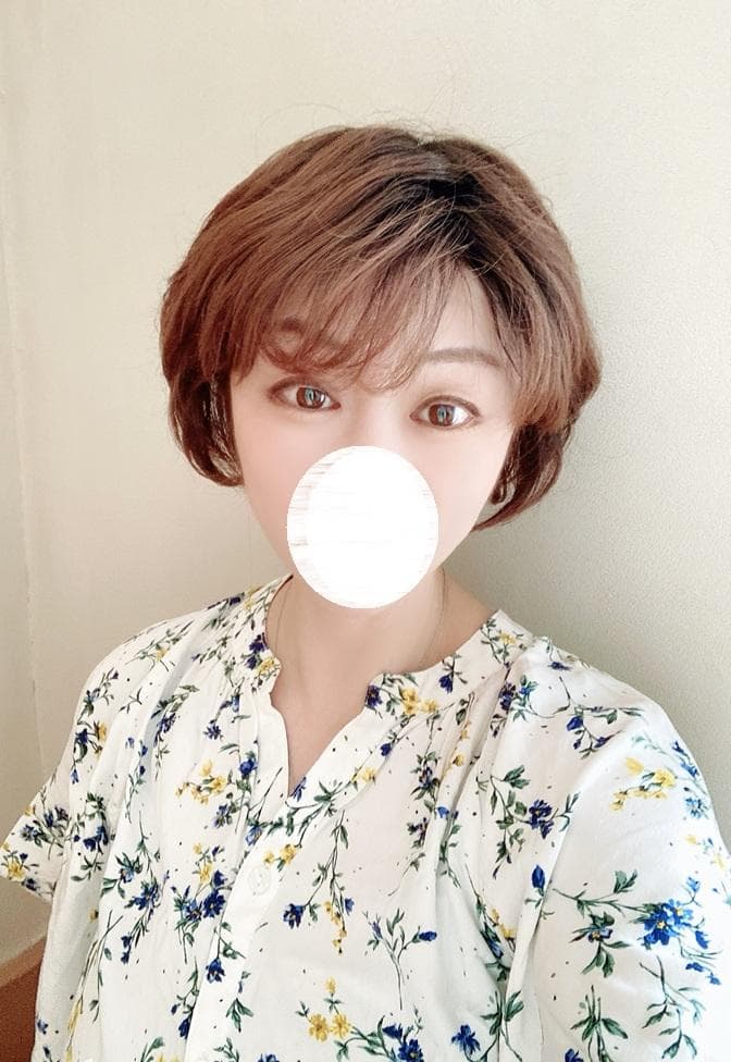 MALIBU マリブ　フェザリーカールショート　チョコブラウンプリン